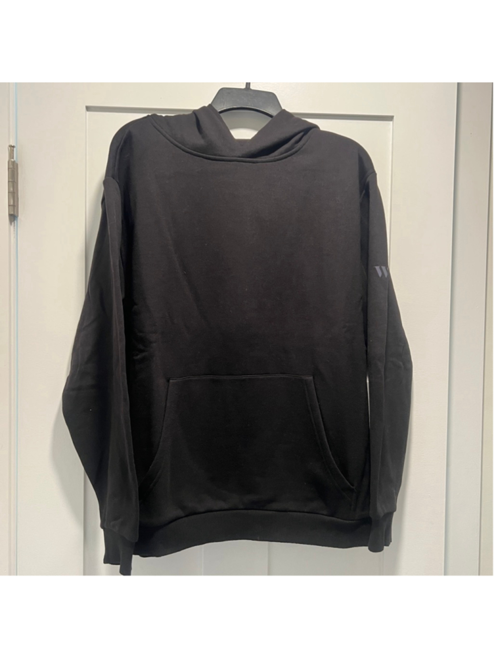 Wear It To Heart Black Driver Relaxed Hoodie - Size Men’s M or Woman’s L